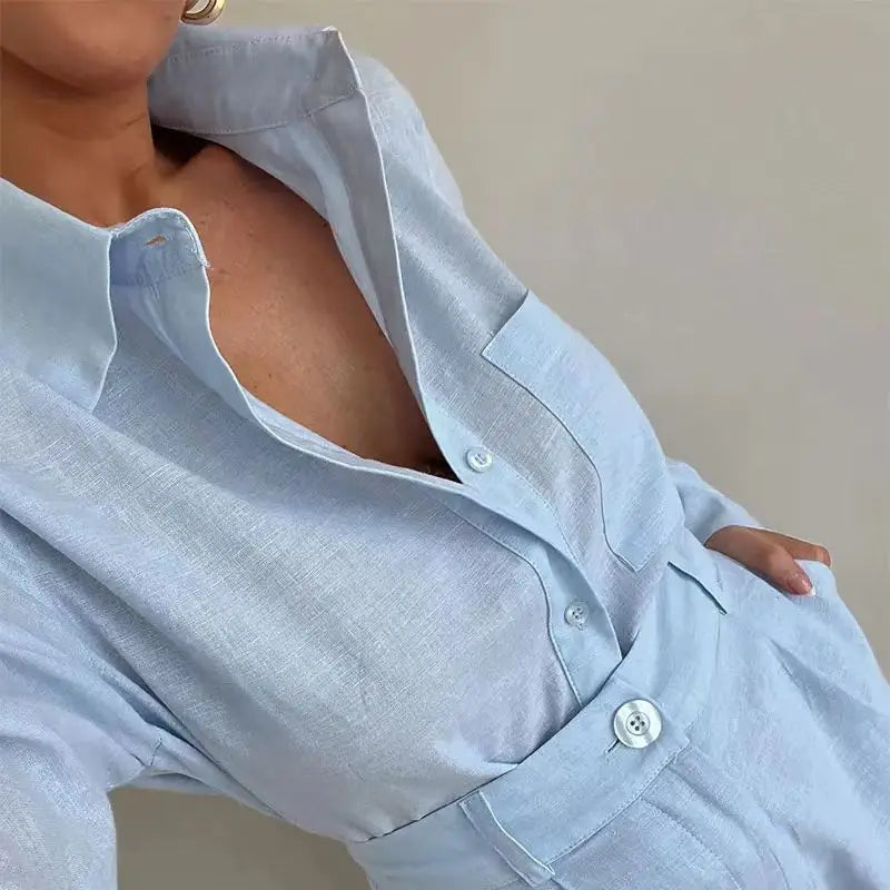 Conjunto Feminino Camisa e Short
