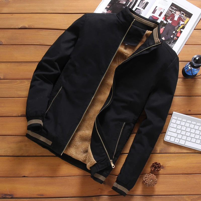 Jaqueta Masculina Estilo Militar – Proteção e Estilo