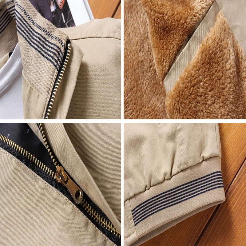 Jaqueta Masculina Estilo Militar – Proteção e Estilo