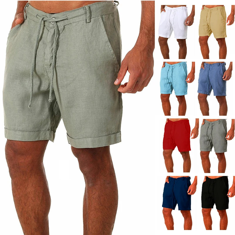 Bermuda Masculina Linho