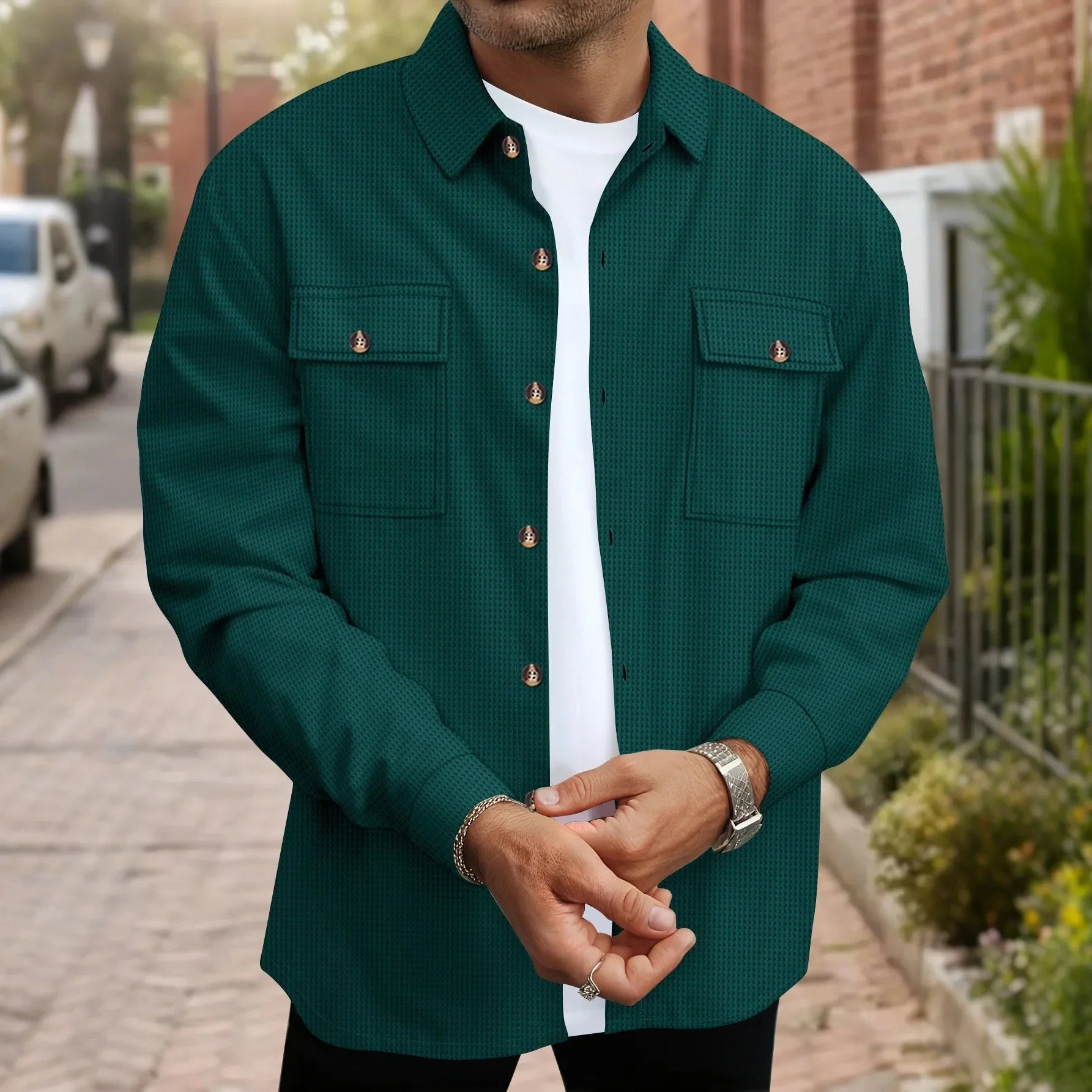 Camisa Masculina Casual