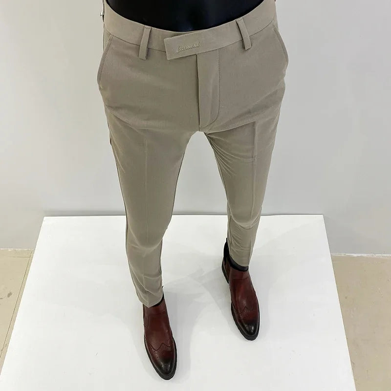 Calça Social Masculina Inverno Slim
