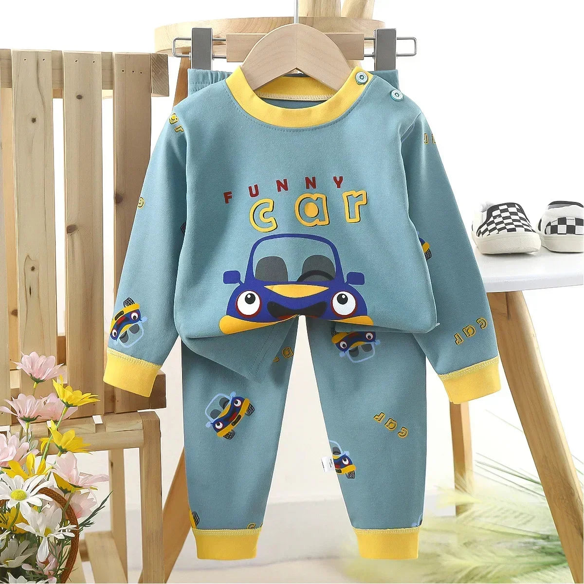 Pijama Infantil Outono