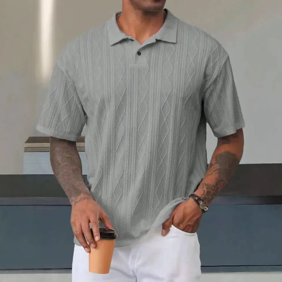 Polo Masculina Casual