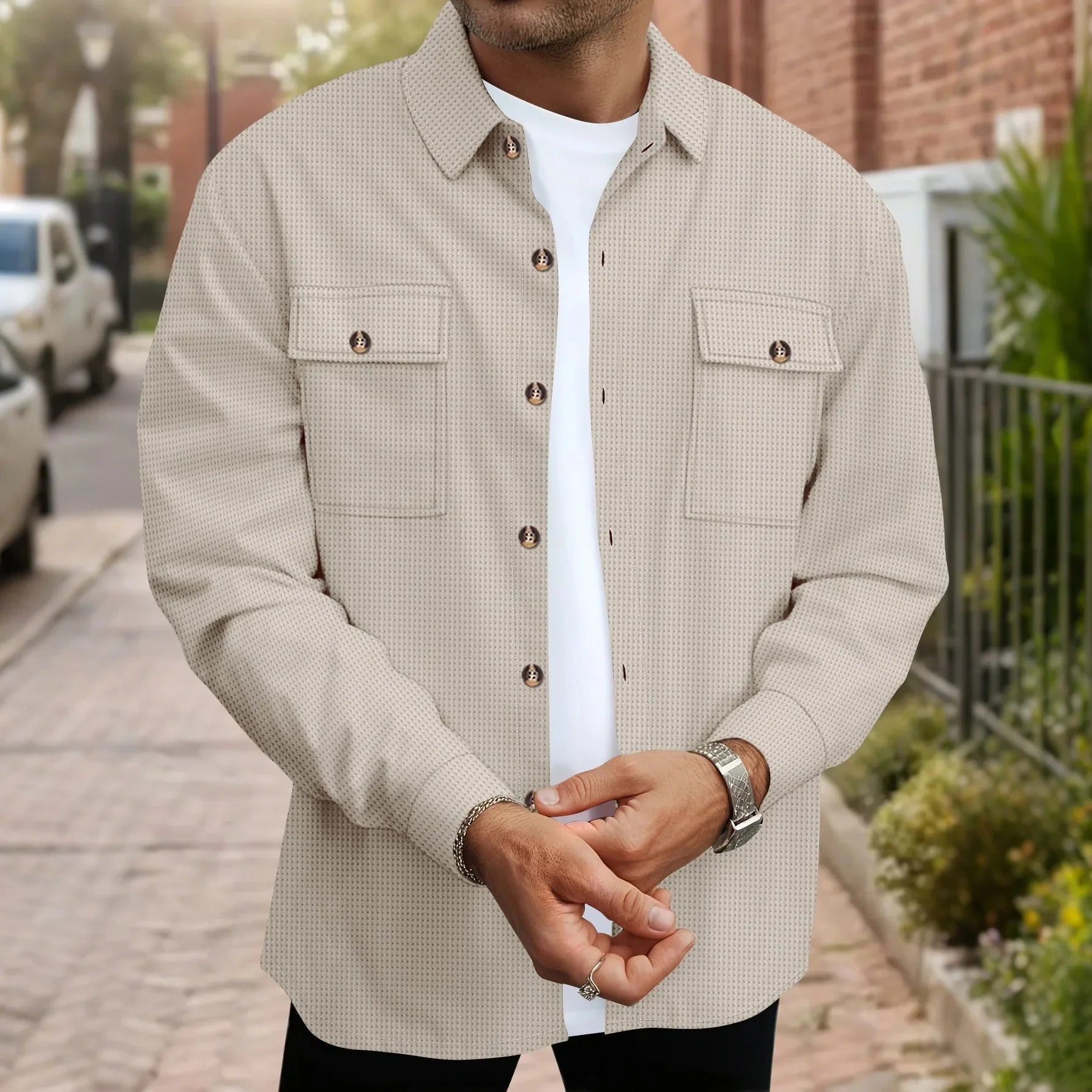 Camisa Masculina Casual