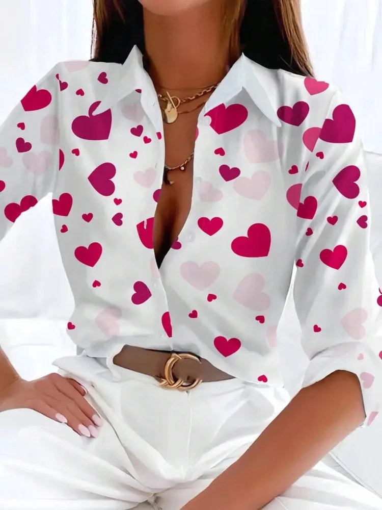 Camisa Feminina Estampada