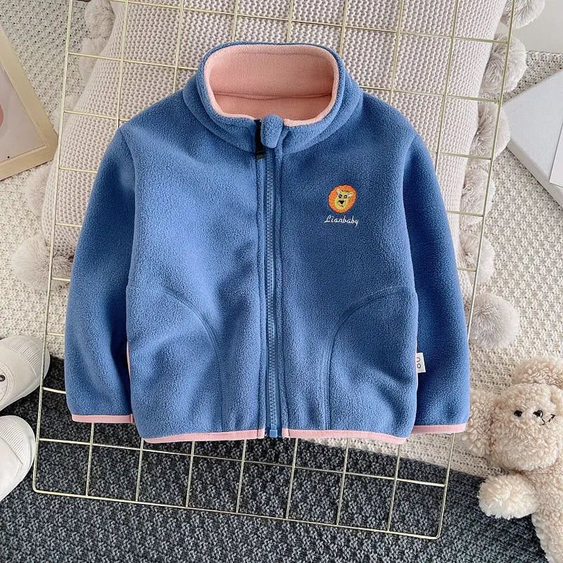 Moletom Infantil de Fleece com Capuz