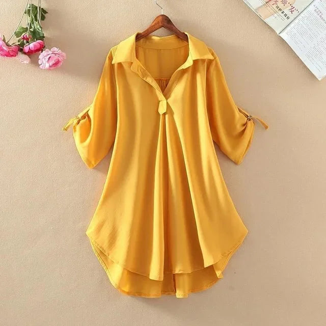 Blusa Feminina de Chiffon