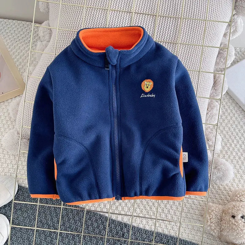 Moletom Infantil de Fleece com Capuz