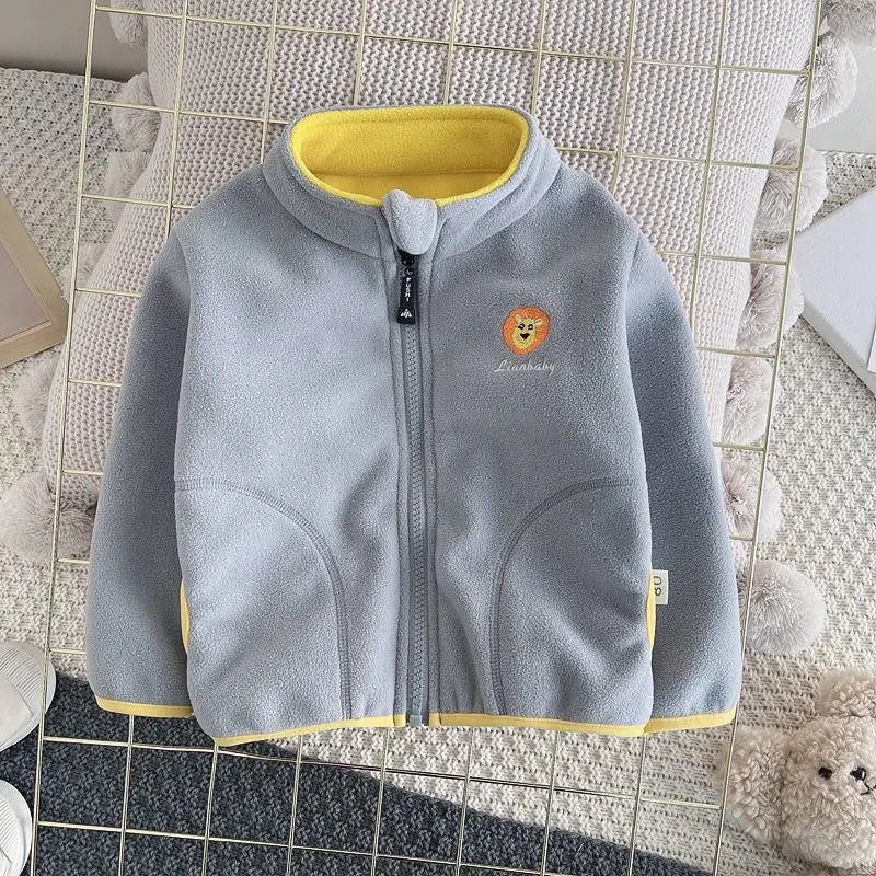 Moletom Infantil de Fleece com Capuz