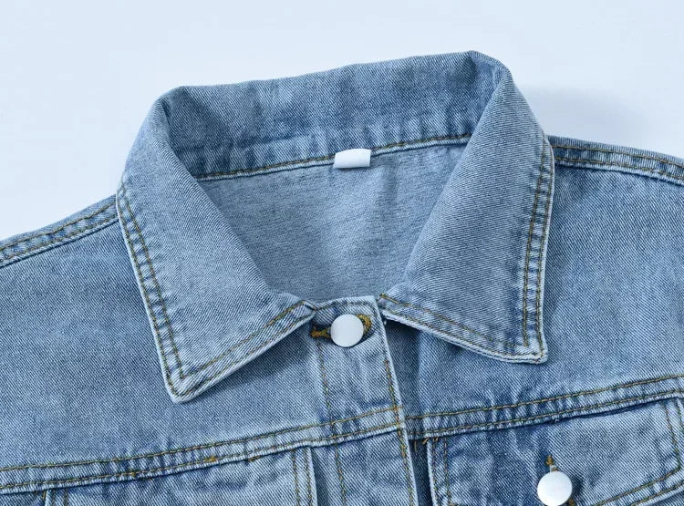 Jaqueta Jeans Feminina