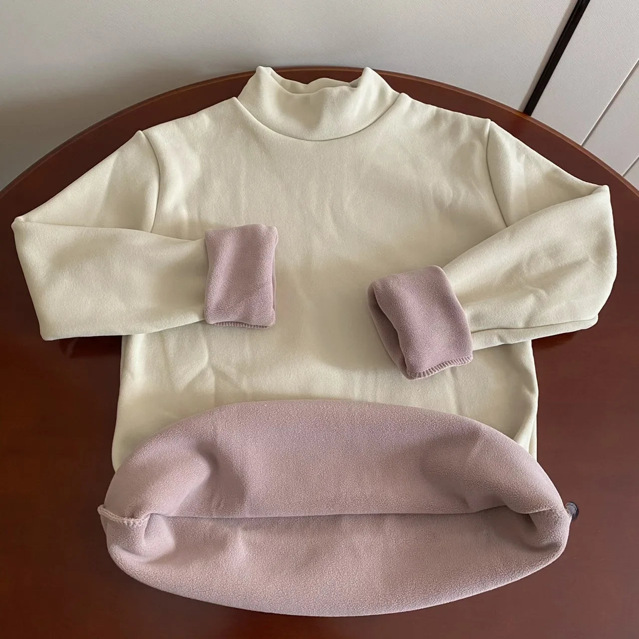 Blusa Infantil Térmica Estilo Moletom