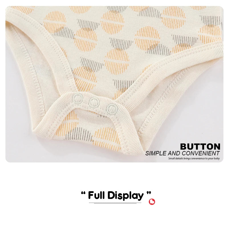 Kit 3 Body Bebê Verão Kiddiezoom com Estampa Divertida
