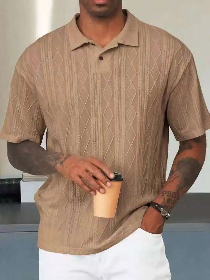 Polo Masculina Casual