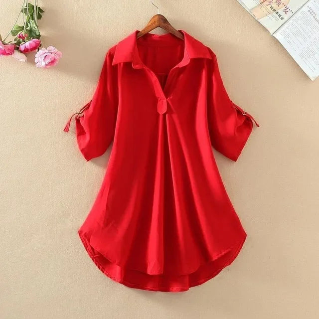 Blusa Feminina de Chiffon