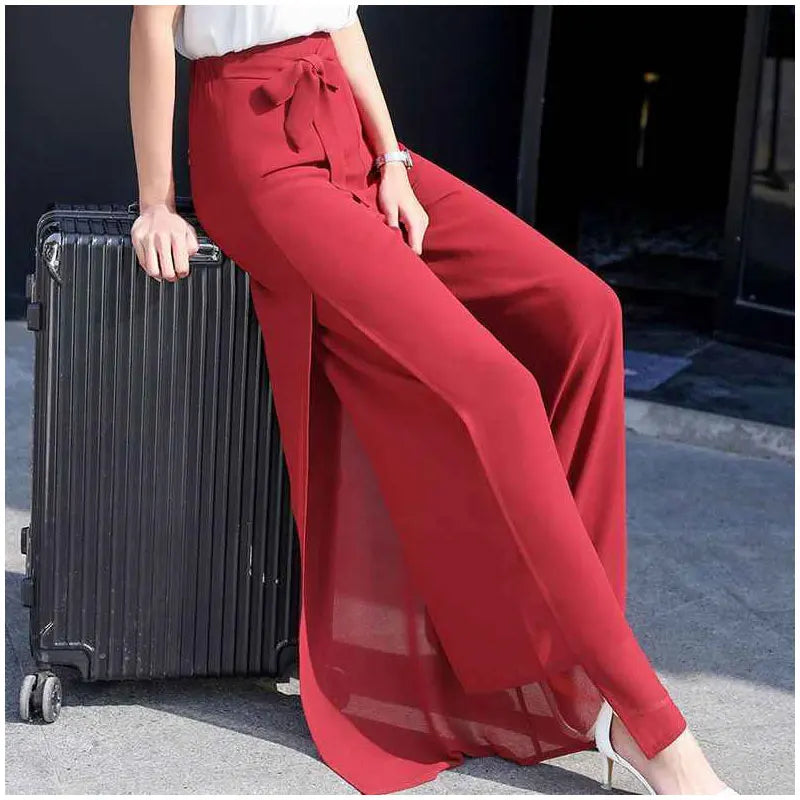 Calça Feminina Chiffon