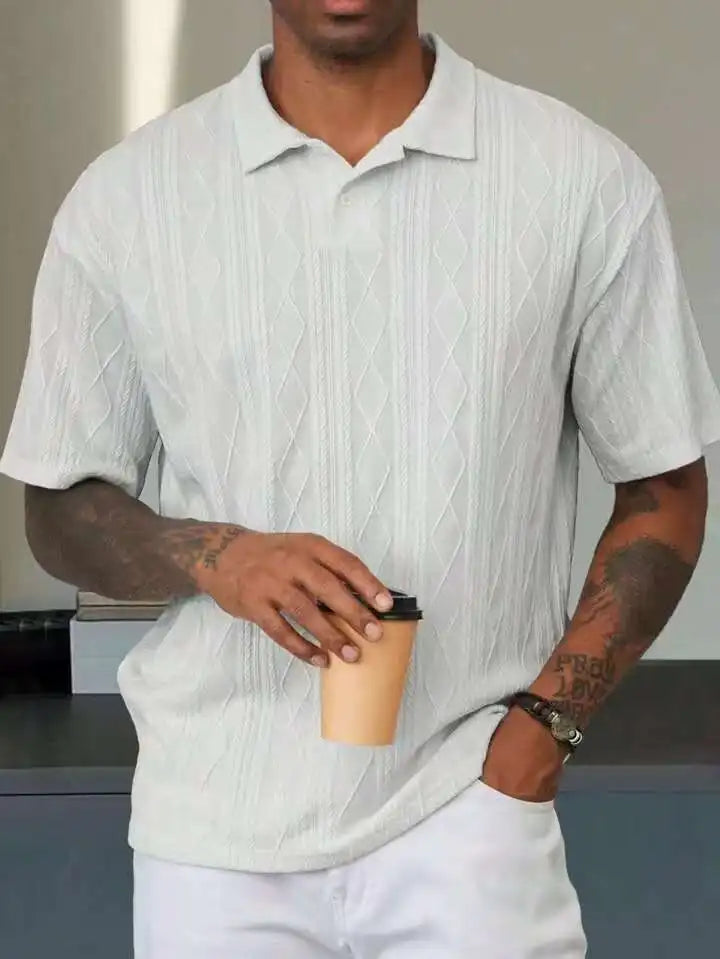 Polo Masculina Casual