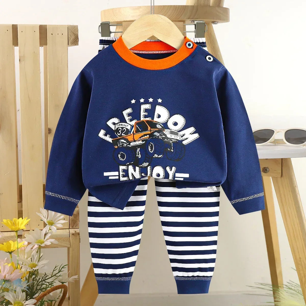 Pijama Infantil Outono