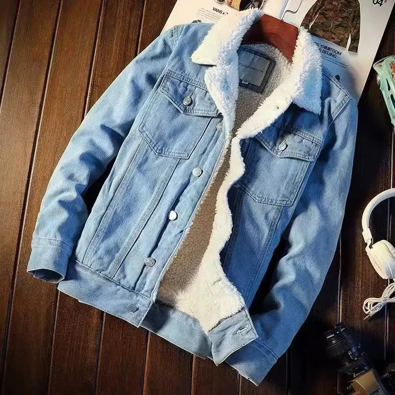 Jaqueta Jeans Masculina