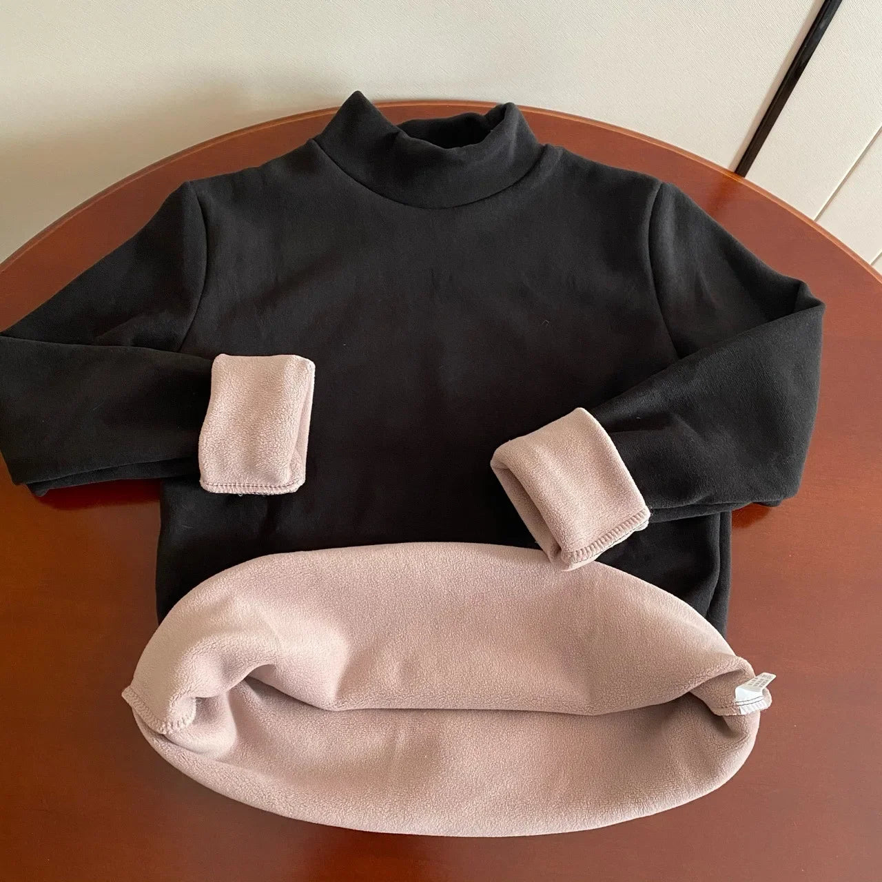 Blusa Infantil Térmica Estilo Moletom