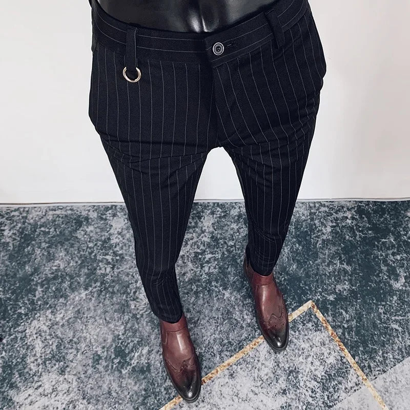 Calça Social Masculina Inverno Slim
