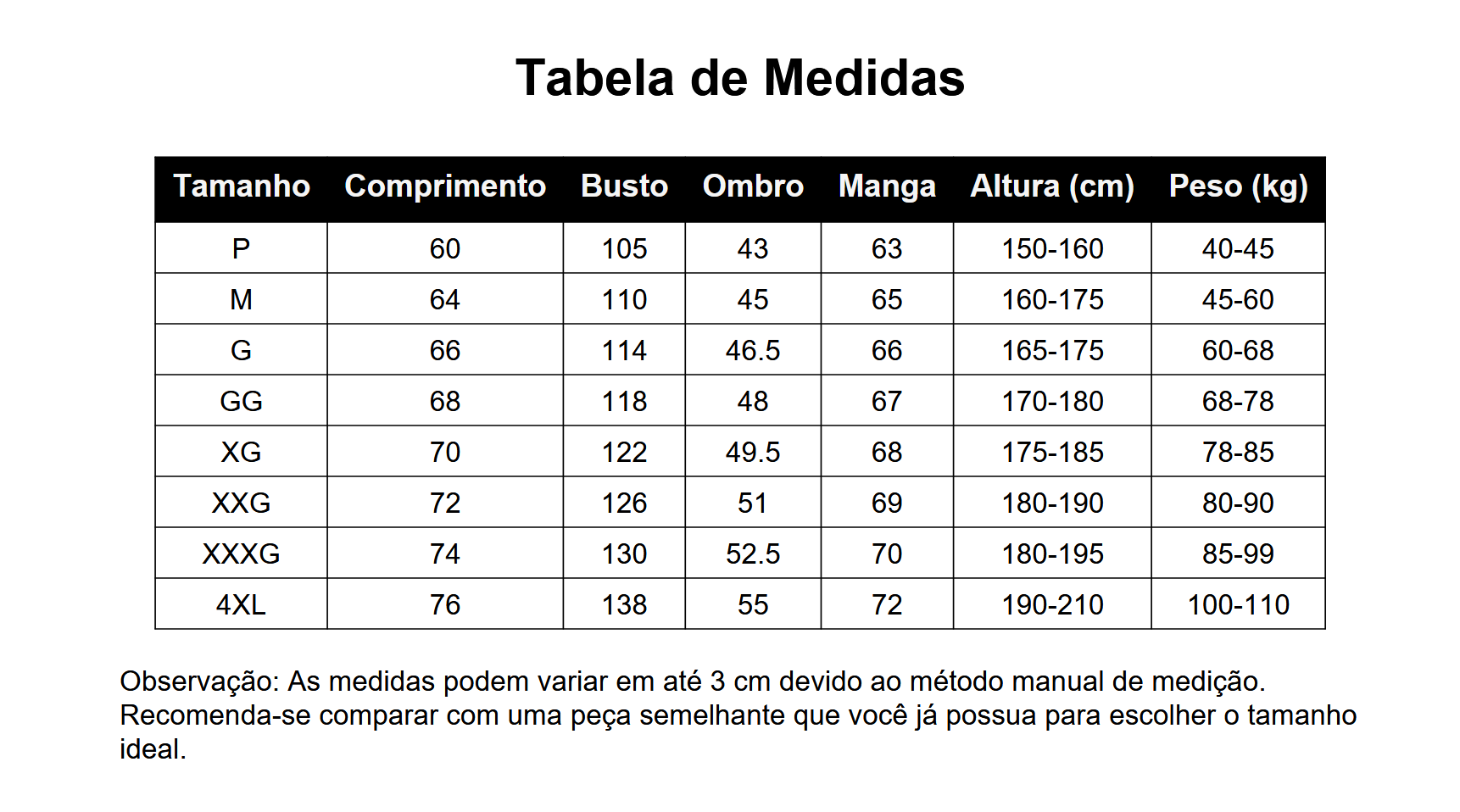 Camisa Masculina