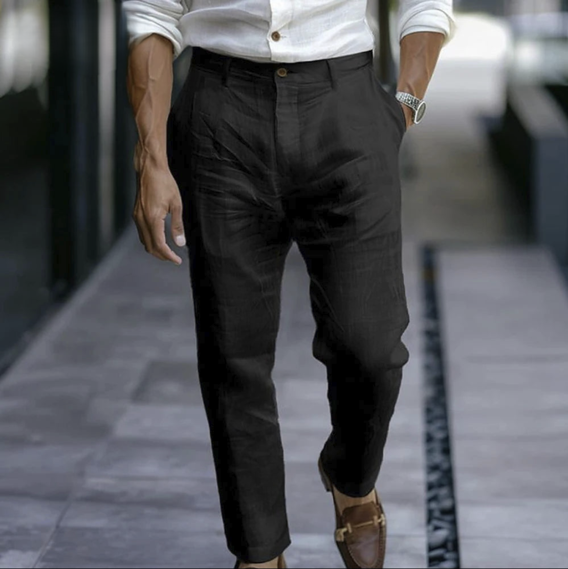 Calça Masculina em Linho