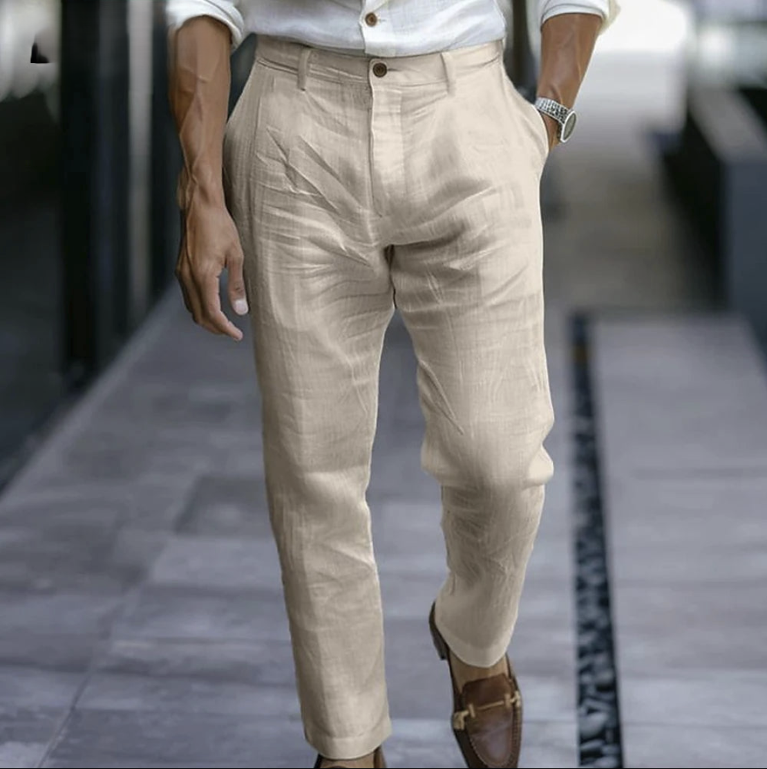 Calça Masculina em Linho