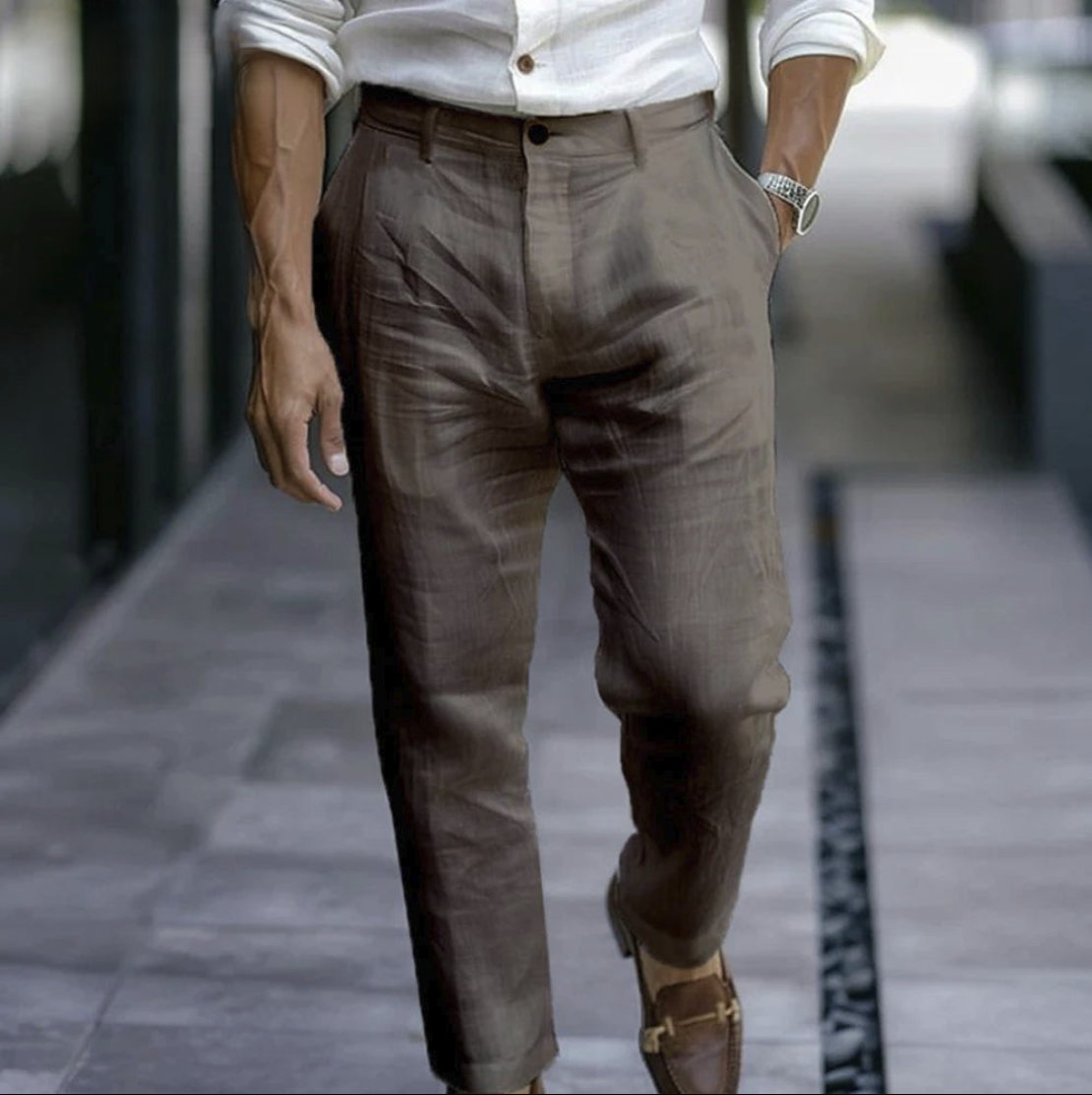 Calça Masculina em Linho