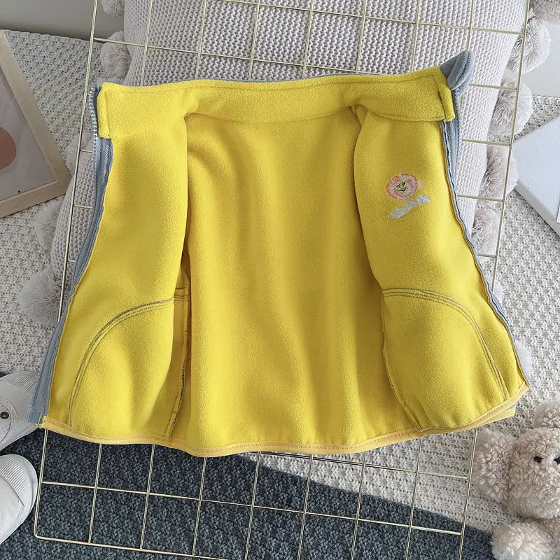 Moletom Infantil de Fleece com Capuz