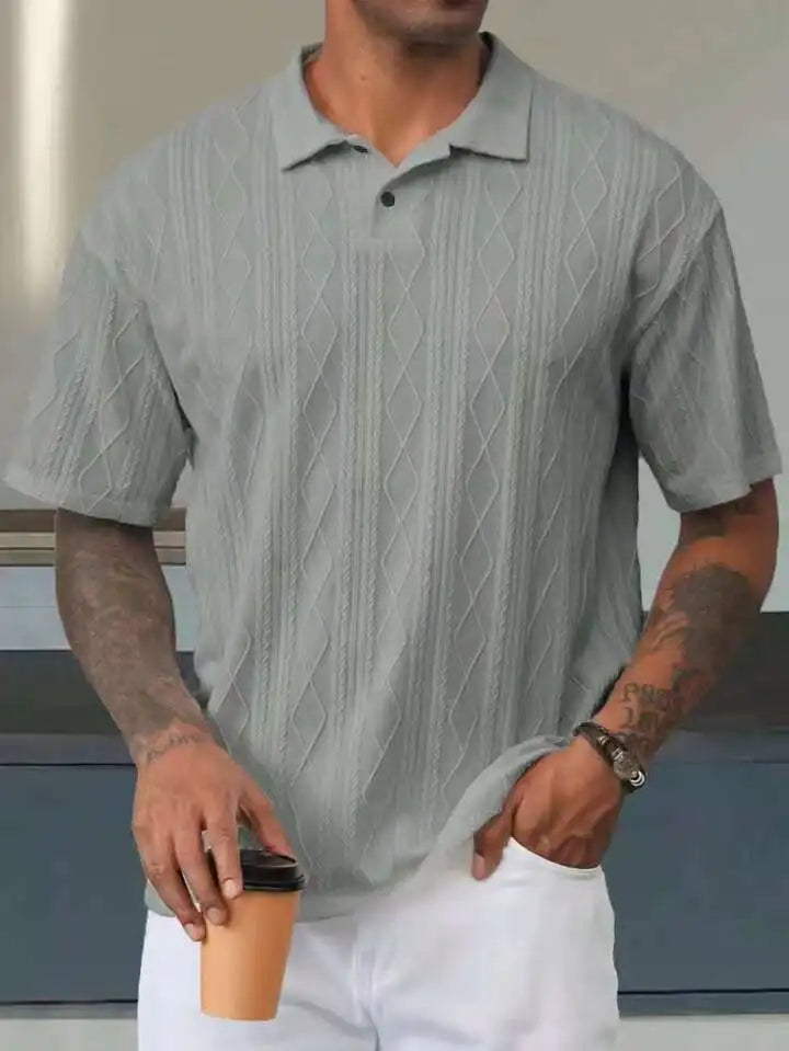 Polo Masculina Casual
