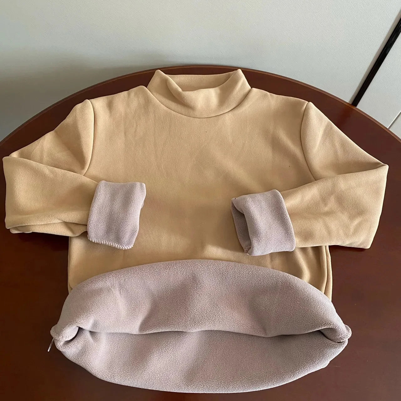 Blusa Infantil Térmica Estilo Moletom