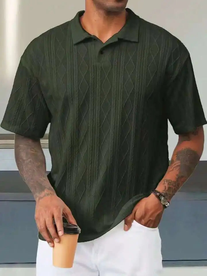 Polo Masculina Casual