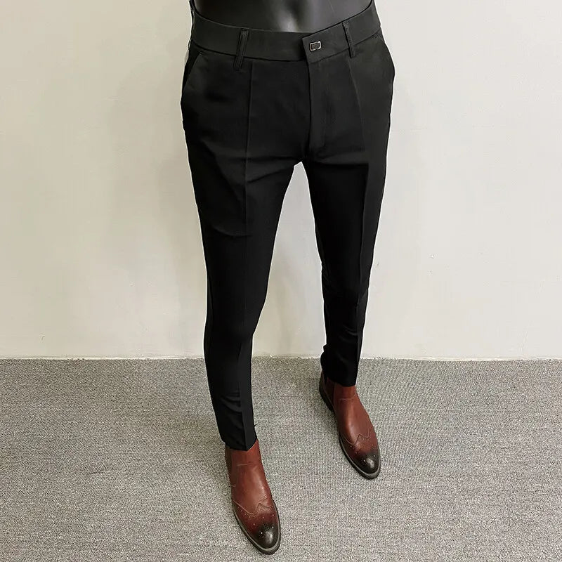 Calça Social Masculina Inverno Slim