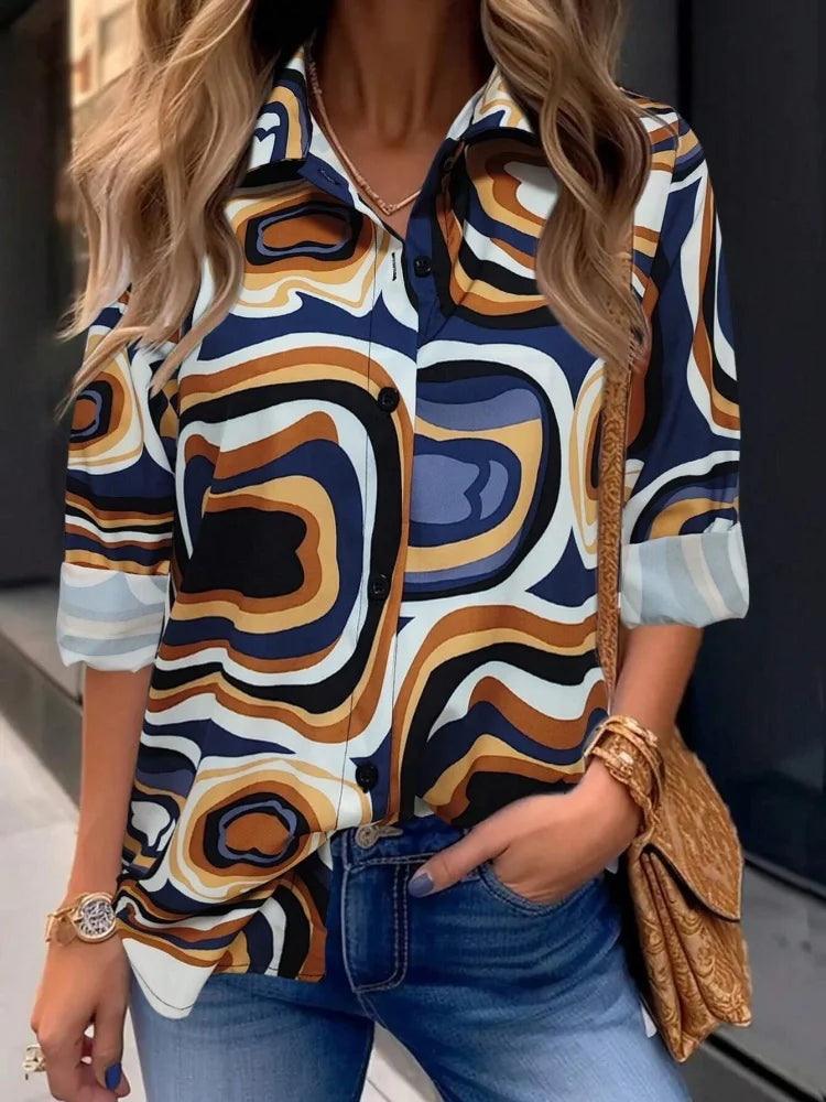 Camisa Feminina Estampada