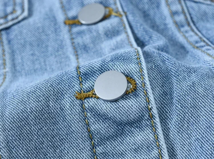 Jaqueta Jeans Feminina
