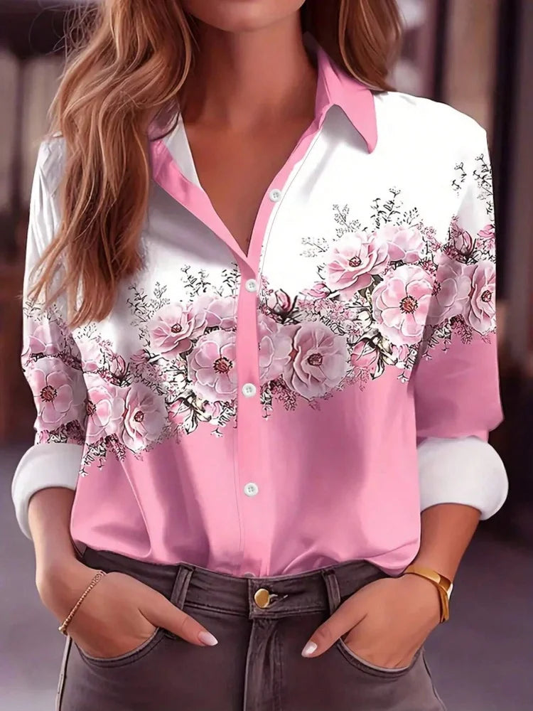 Camisa Feminina Estampada