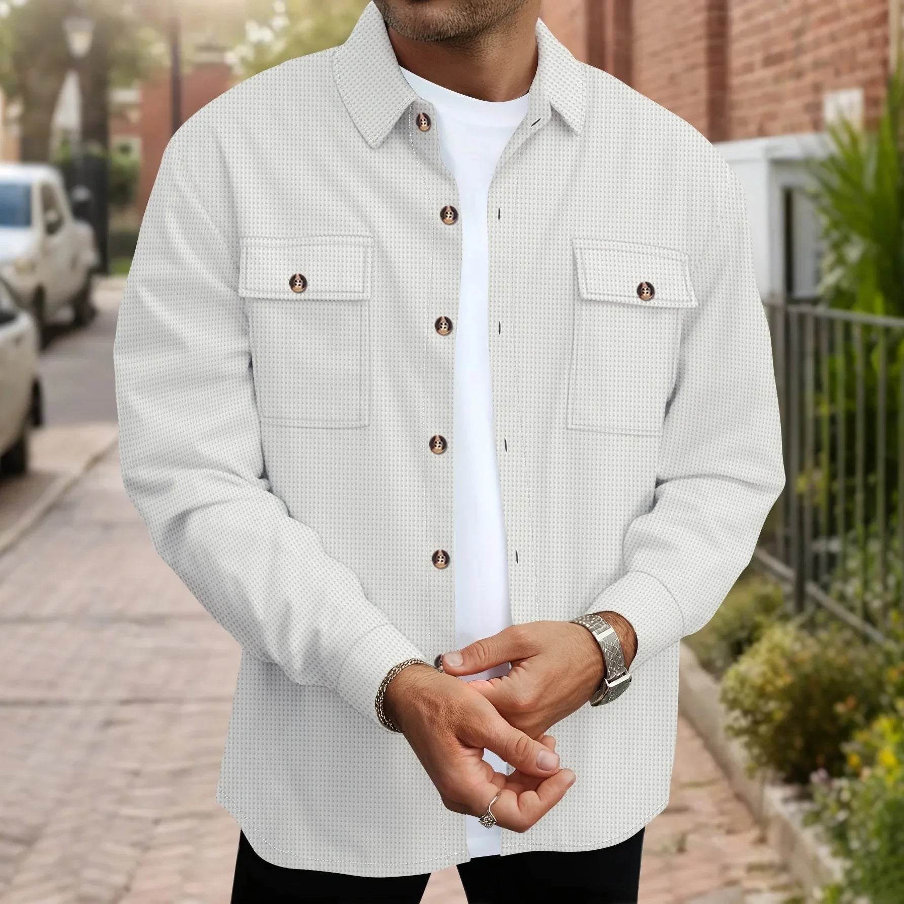 Camisa Masculina Casual