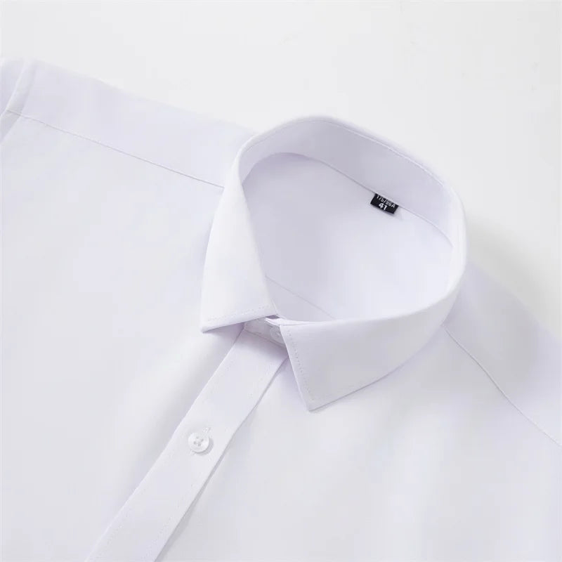 Camisa Masculina Casual com Gola Lapela