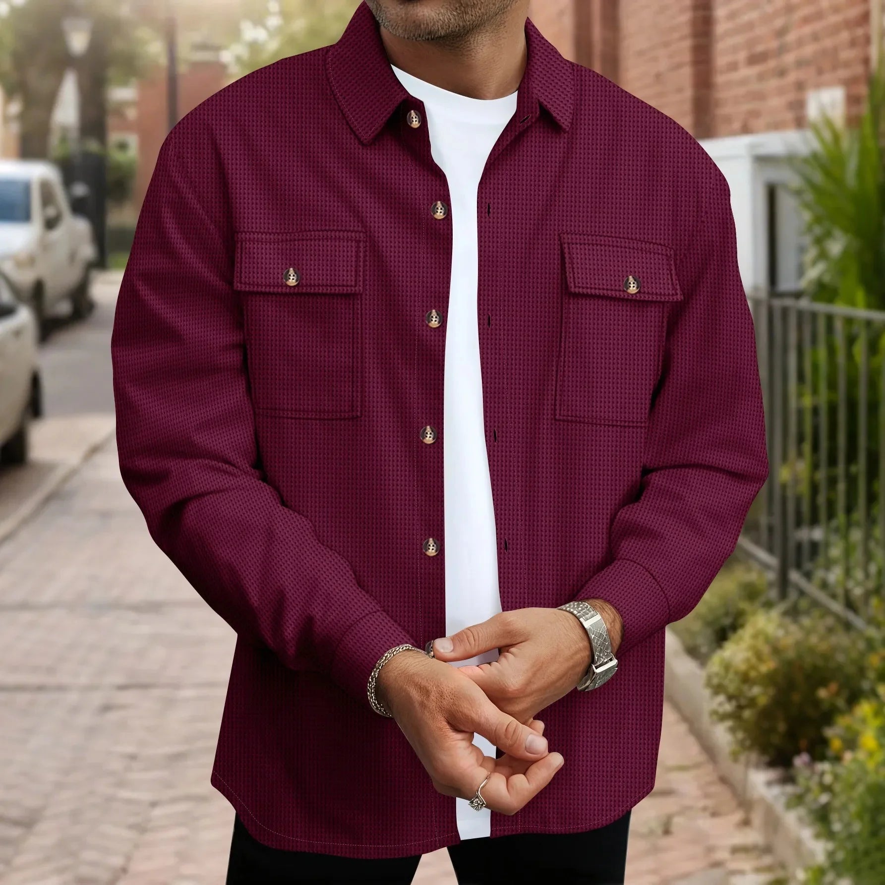 Camisa Masculina Casual
