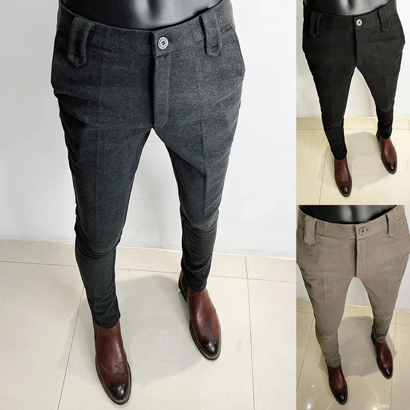 Calça Masculina Elegante Inverno